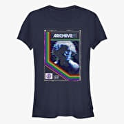 Merch Netflix Archive 81 - THE STATUE Women's T-Shirt Navy Blue