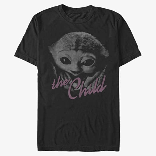 Camiseta Merch Star Wars: Mandalorian - Faded Child Men's T-Shirt Black