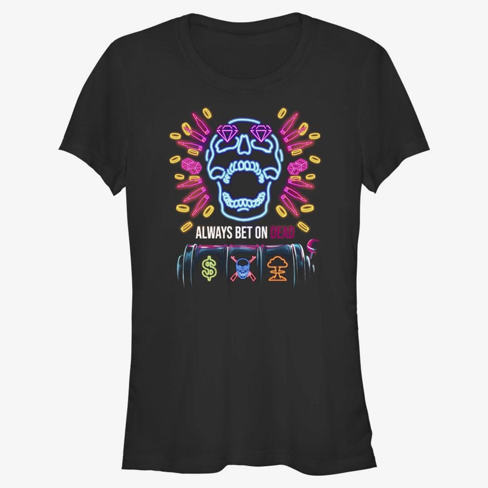 Tričká Merch Netflix Army Of The Dead - Bet On Dead Women's T-Shirt Black