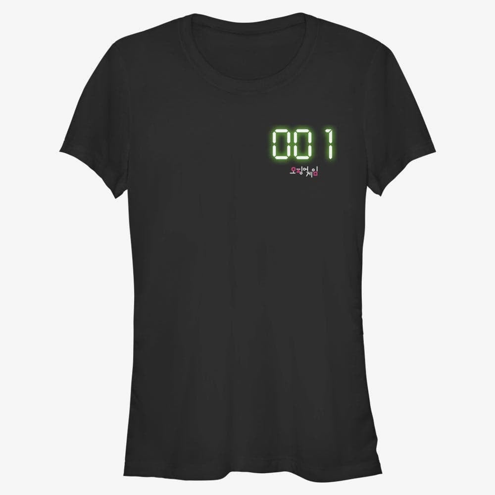 majice kratkih rukava Merch Netflix Squid Game - One Women's T-Shirt Black