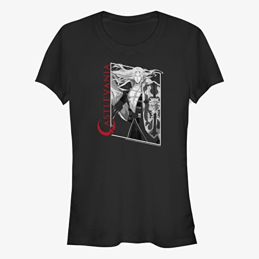 T-shirt Merch Netflix Castlevania - Alucard Box Up Women's T-Shirt Black