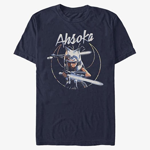 T-shirt Merch Star Wars: Clone Wars - Rebel Tano Men's T-Shirt Navy Blue