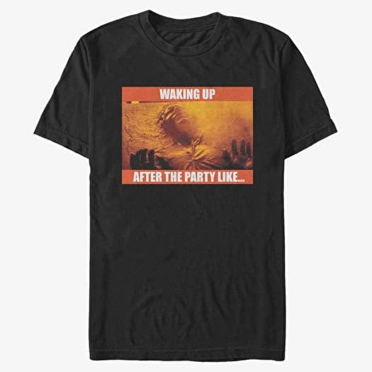 T-shirt Merch Star Wars: Classic - Waking Up Men's T-Shirt Black