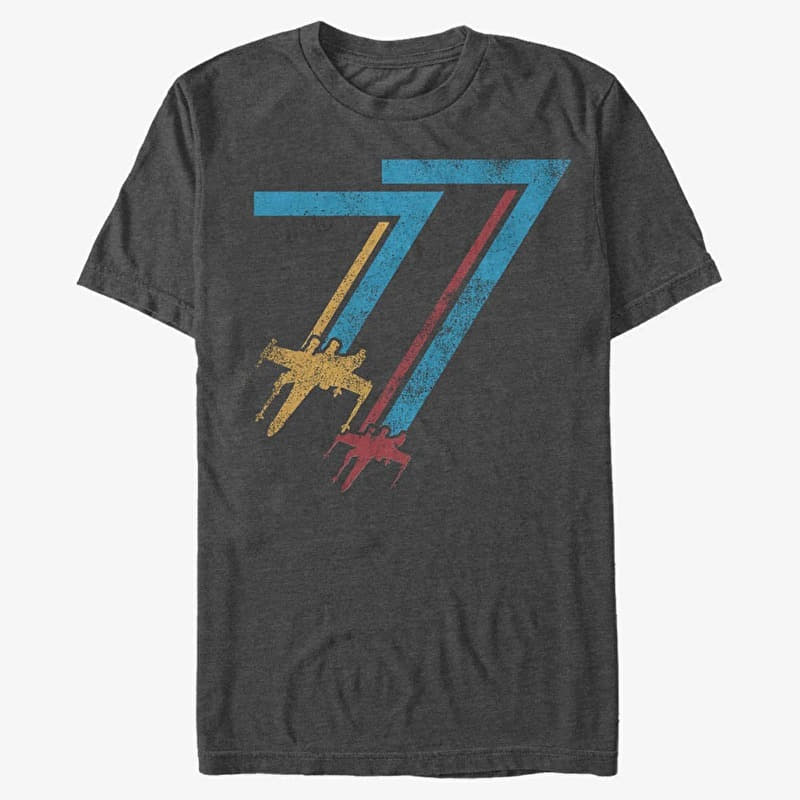 Merch Star Wars: Classic - Year One Men's T-Shirt Dark Heather Grey