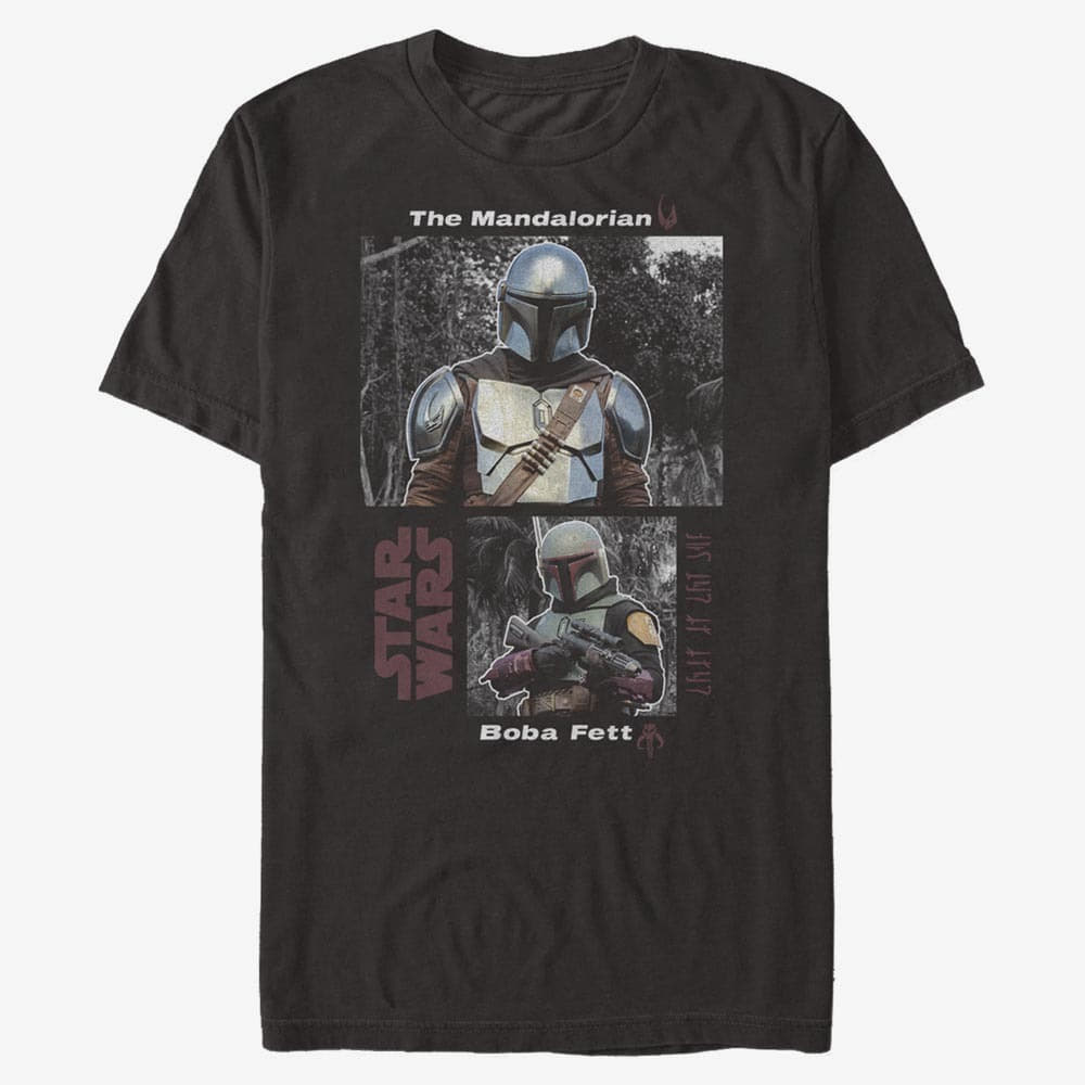 T-Shirts Merch Star Wars: Mandalorian - Bounty Bros Men's T-Shirt Black
