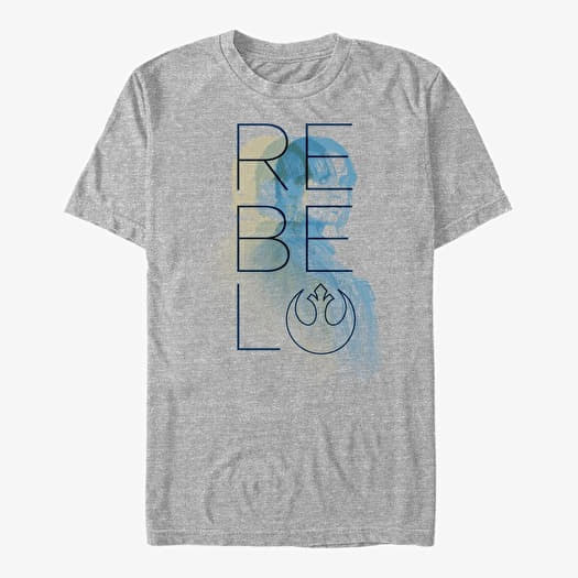 T-shirt Merch Star Wars: Rogue One - Jyn Men's T-Shirt Heather Grey