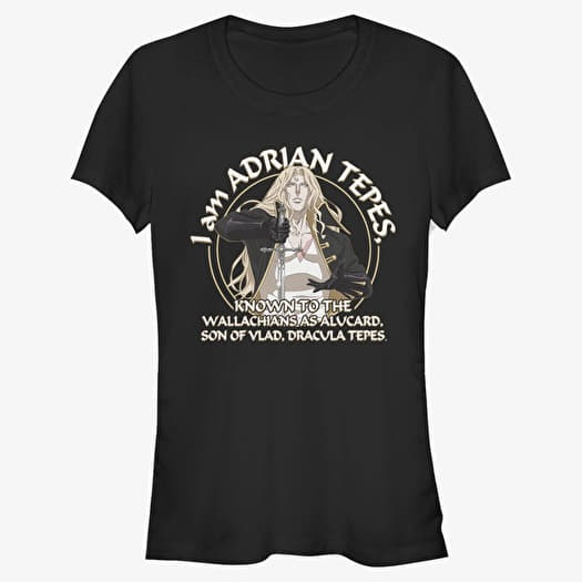 T-shirt Merch Netflix Castlevania - Adrian Tepes Known As Alucard Women's T-Shirt Black