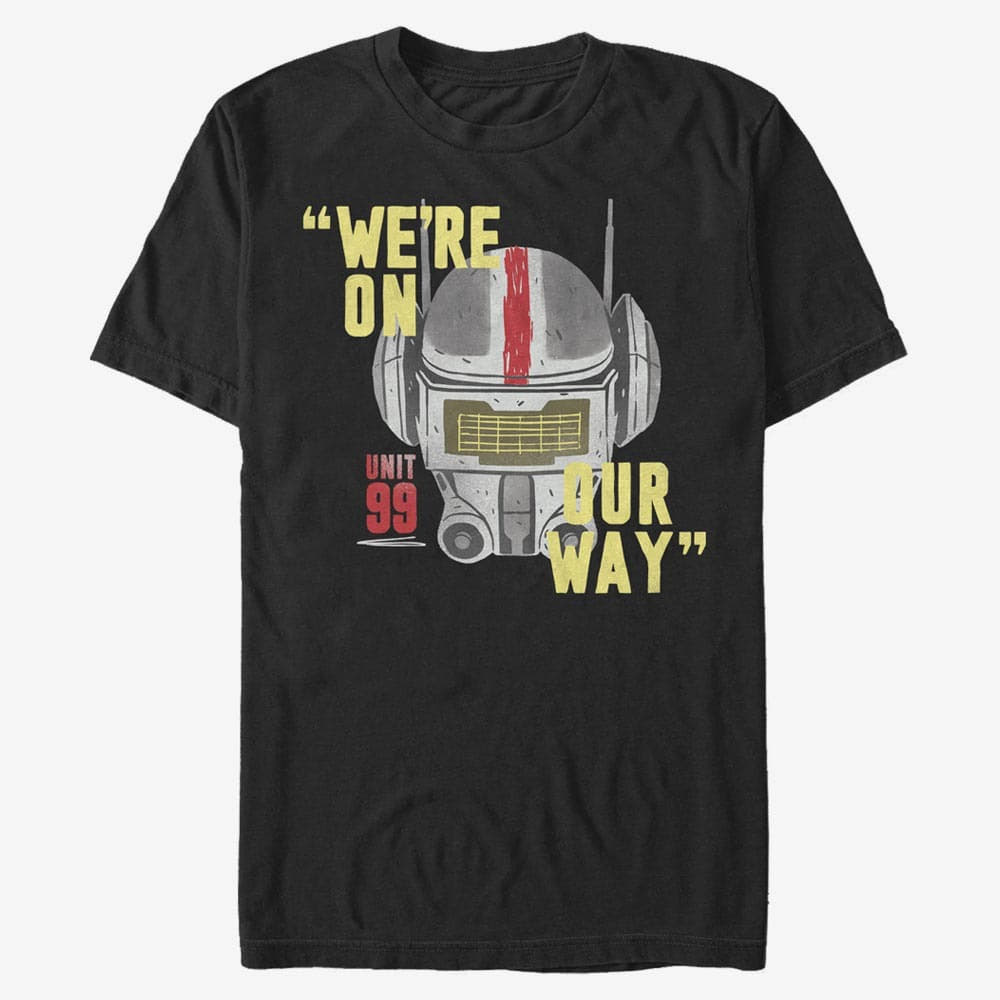 majice kratkih rukava Merch Star Wars: The Bad Batch - Our Way Batch Men's T-Shirt Black