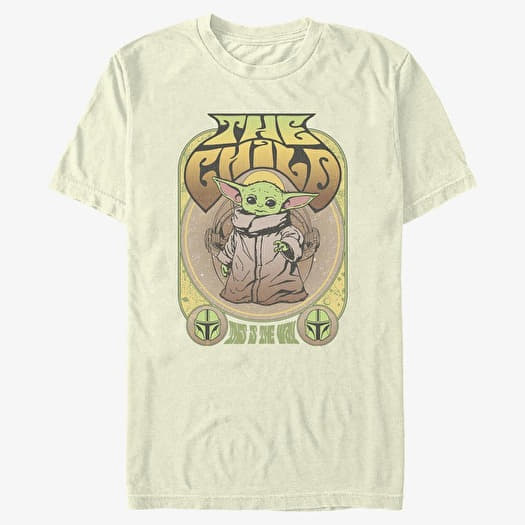 T-shirt Merch Star Wars: The Mandalorian - Grogu Retro Gig Men's T-Shirt Natural