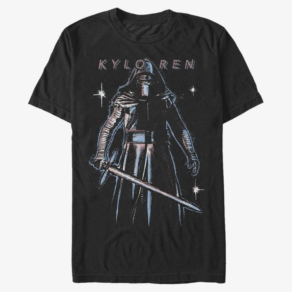 T-Shirts Merch Star Wars: Episode 7 - Fuzzy Men's T-Shirt Black