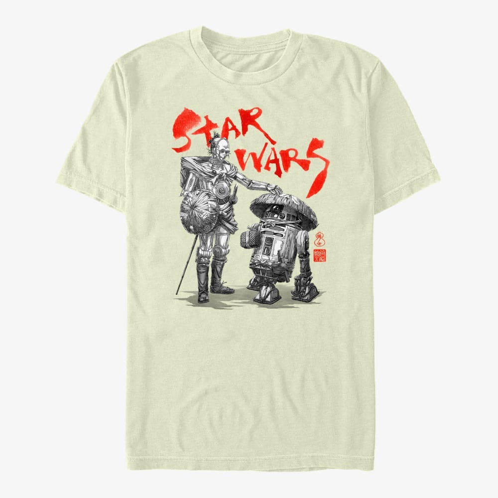 T-shirts Merch Star Wars: Visions - Anime Droids Men's T-Shirt Natural