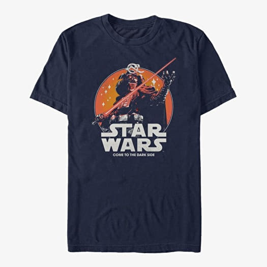 T-shirt Merch Star Wars: Visions - Closeup Vader Men's T-Shirt Navy Blue