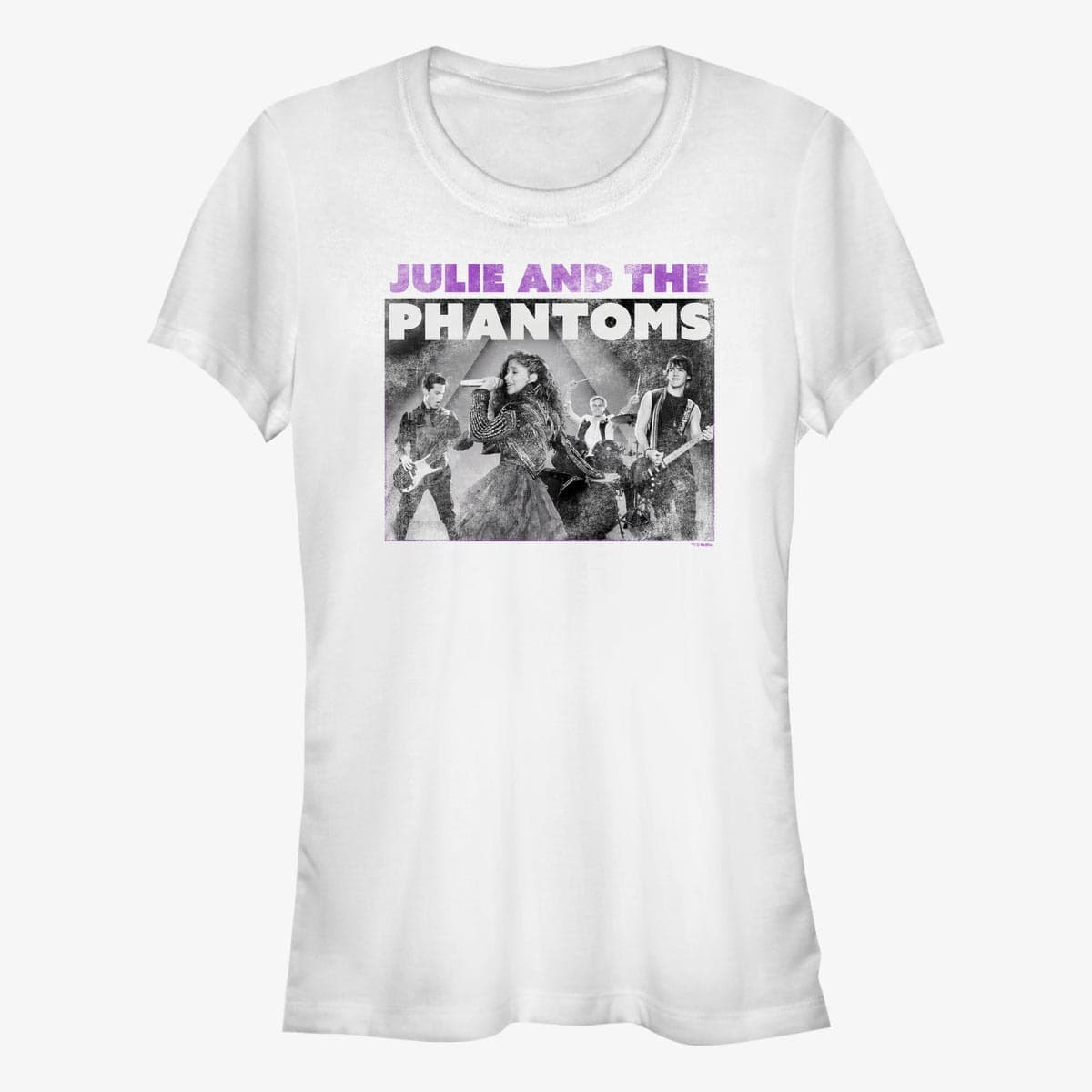 Camisetas Merch Netflix Julie And The Phantoms - Julie Gig Poster Women's T-Shirt White