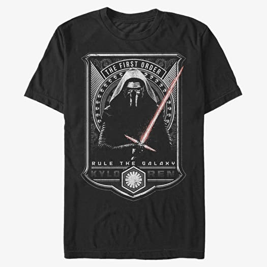 T-shirt Merch Star Wars: Episode 7 - Galaxy Order Men's T-Shirt Black