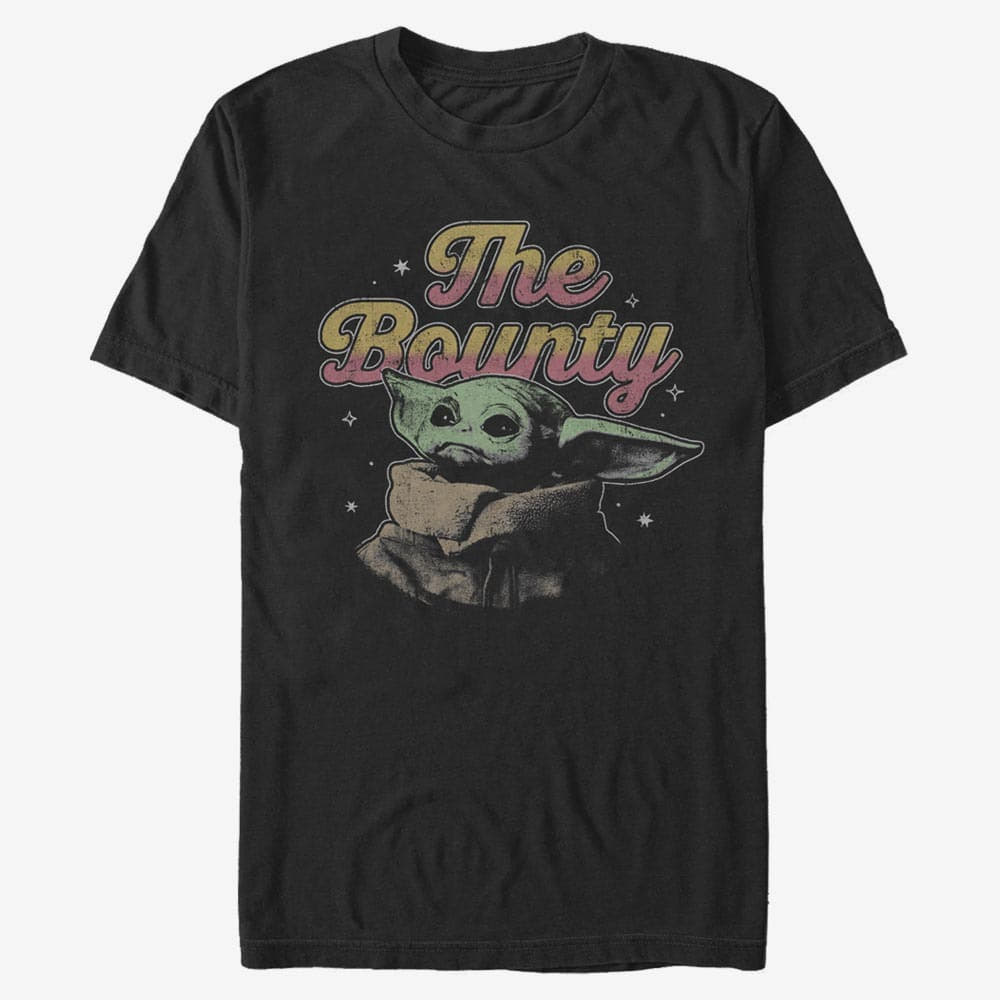 Тениски Merch Star Wars: The Mandalorian - THE BOUNTY Men's T-Shirt Black