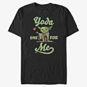 Merch Star Wars: Classic - Yoda For Men's T-Shirt Black