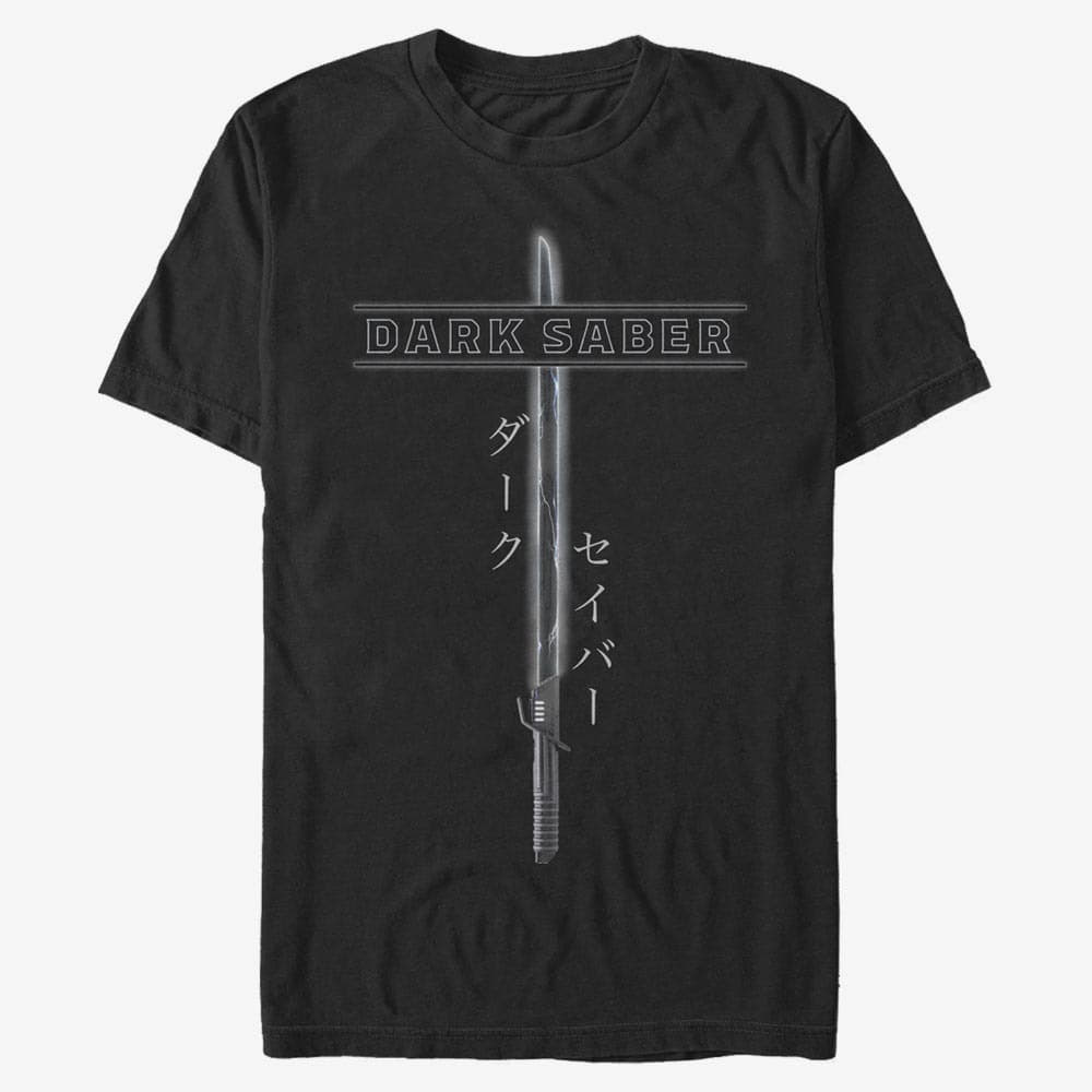 T-Shirts Merch Star Wars: The Mandalorian - Dark Saber Men's T-Shirt Black