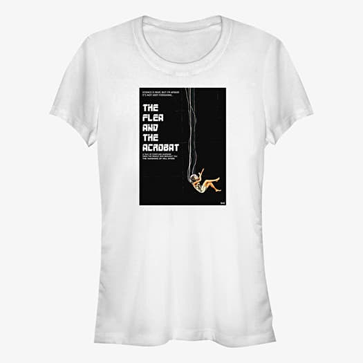Tričko Merch Netflix Stranger Things - Acrobat Poster Women's T-Shirt White