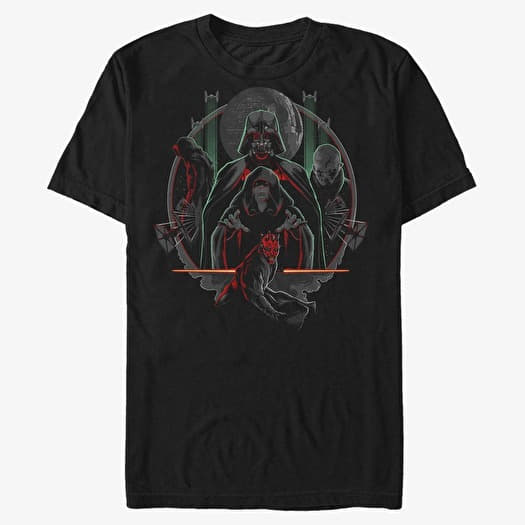 T-shirt Merch Star Wars: Multiple Fanchise - Lords Of The Sith Men's T-Shirt Black