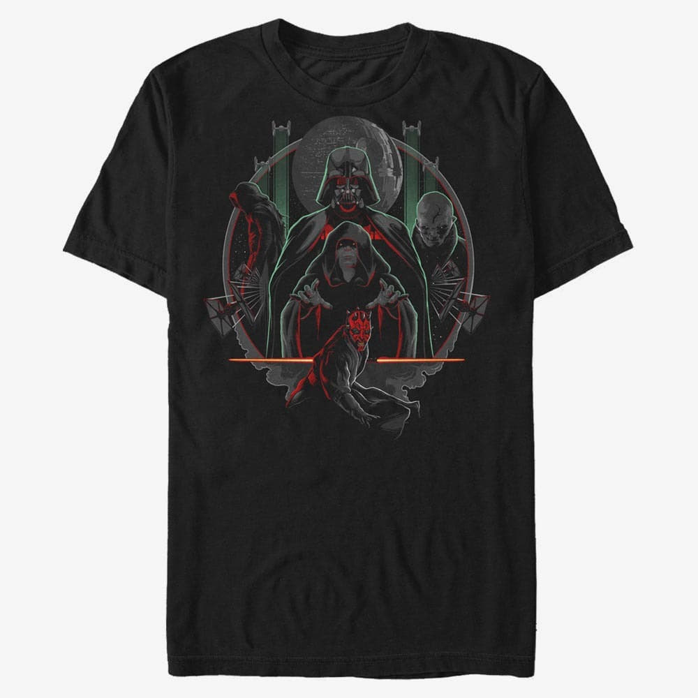 T-shirts Merch Star Wars: Multiple Fanchise - Lords Of The Sith Men's T-Shirt Black