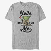Merch Star Wars: Classic - Yoda For Men's T-Shirt Heather Grey
