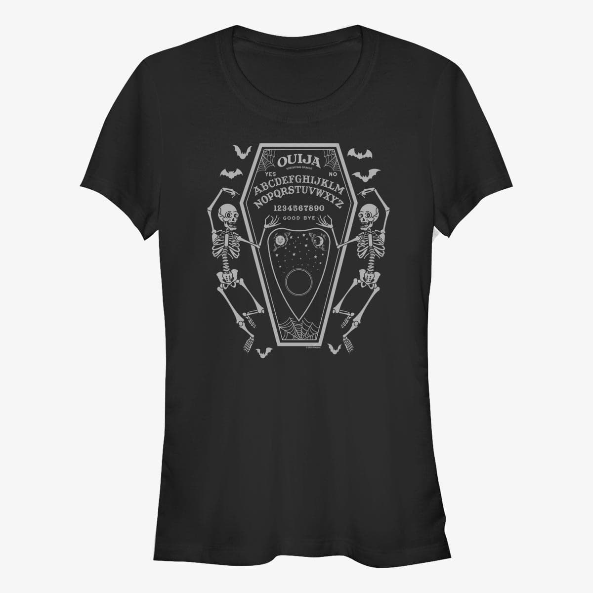 Tricouri Merch Hasbro Ouija Board - Spooky Ouija Women's T-Shirt Black