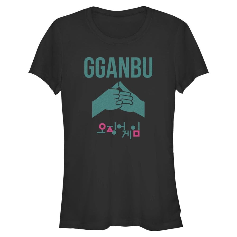 T-särgid Merch Netflix Squid Game - Gganbu Buddies Women's T-Shirt Black