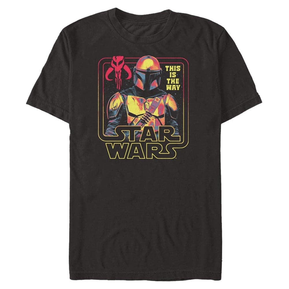 T-Shirts Merch Star Wars: Mandalorian - The Protector Men's T-Shirt Black