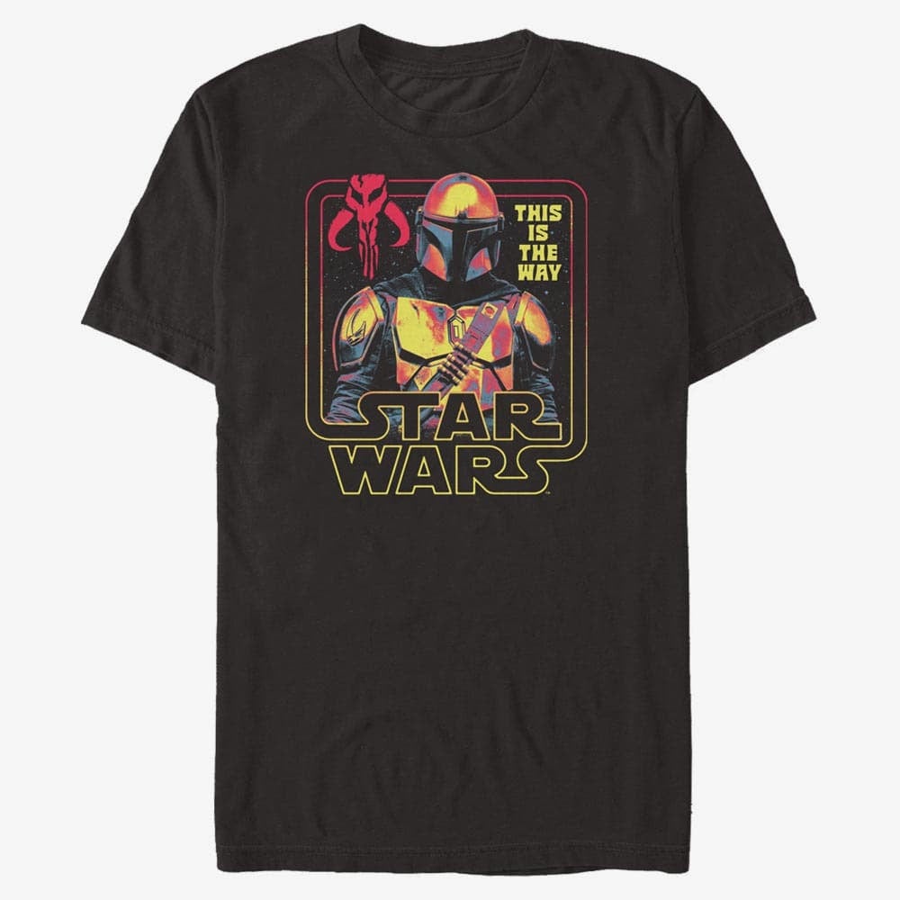 T-Shirts Merch Star Wars: Mandalorian - The Protector Men's T-Shirt Black