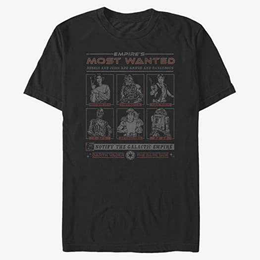 T-shirt Merch Star Wars: Classic - Empire Lineup Men's T-Shirt Black