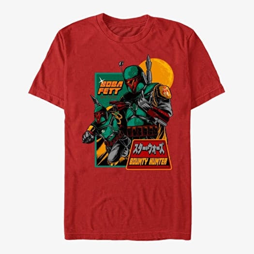 Тениска Merch Star Wars: Classic - Mandalorian Soldier Men's T-Shirt Red