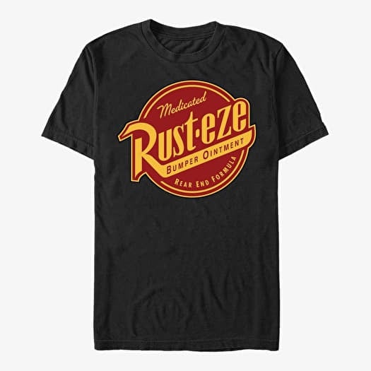 T-shirt Merch Pixar Cars 3 - Rusteze Label Men's T-Shirt Black