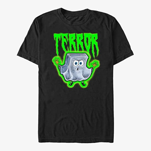 T-shirt Merch Paramount SpongeBob SquarePants - ScaredBob Pants Men's T-Shirt Black