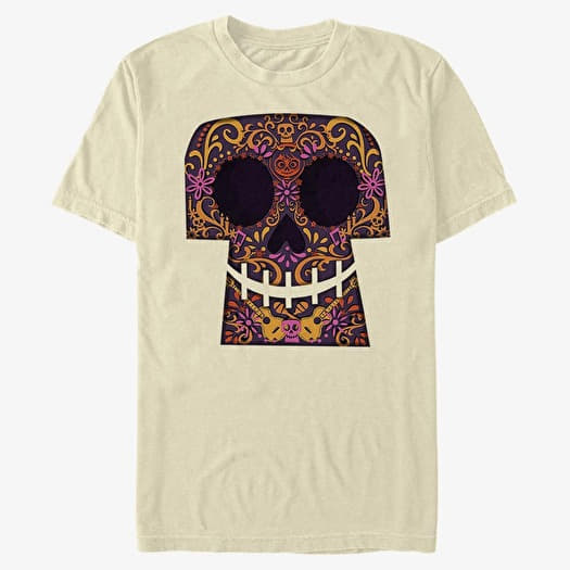 Tričko Merch Pixar Coco - Paper Cut Coco Men's T-Shirt Natural