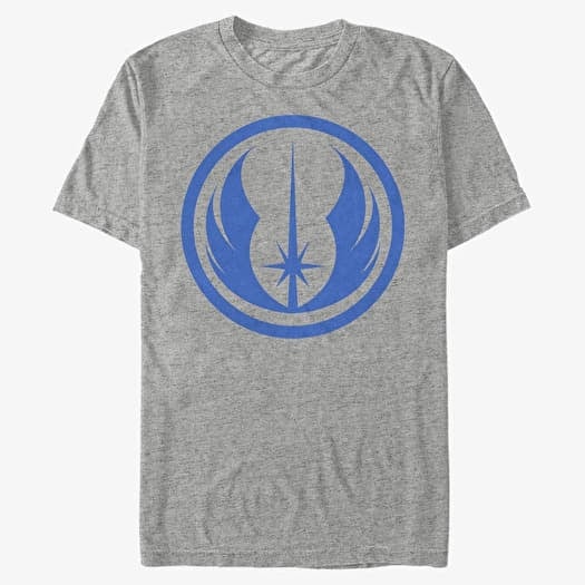 Tričko Merch Star Wars: Classic - Jedi Order Chest Men's T-Shirt Heather Grey