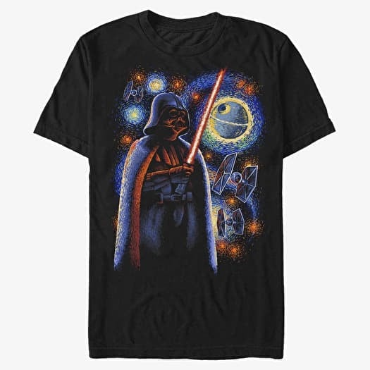 Marškinėliai Merch Star Wars - VADER  Men's T-Shirt Black