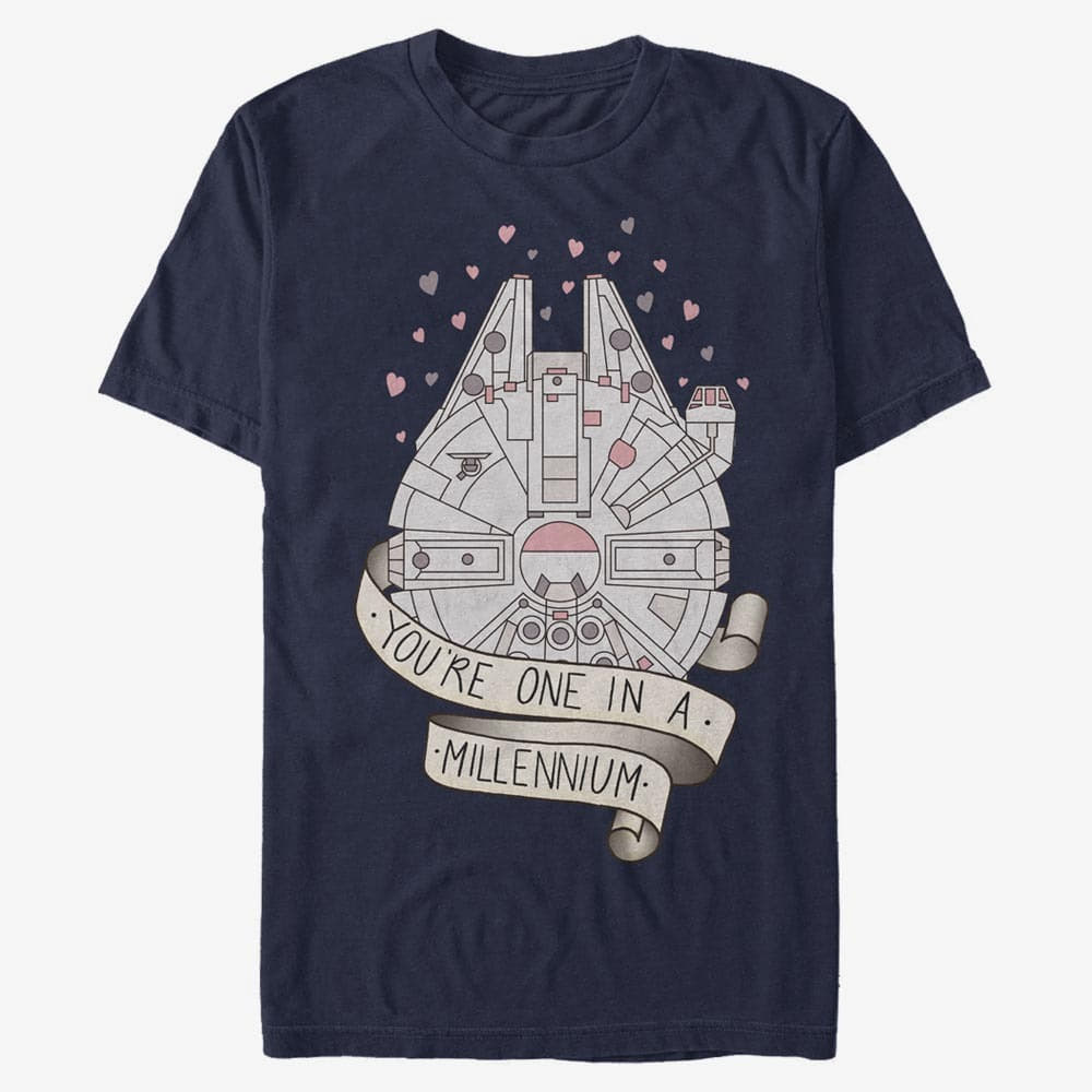 T-Shirts Merch Star Wars - One in a Mill Men's T-Shirt Navy Blue