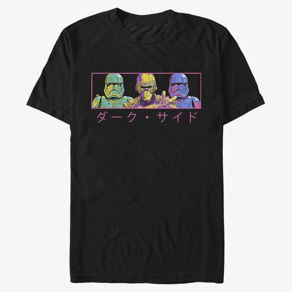 Tričká Merch Star Wars: Classic - First Order Pop Men's T-Shirt Black