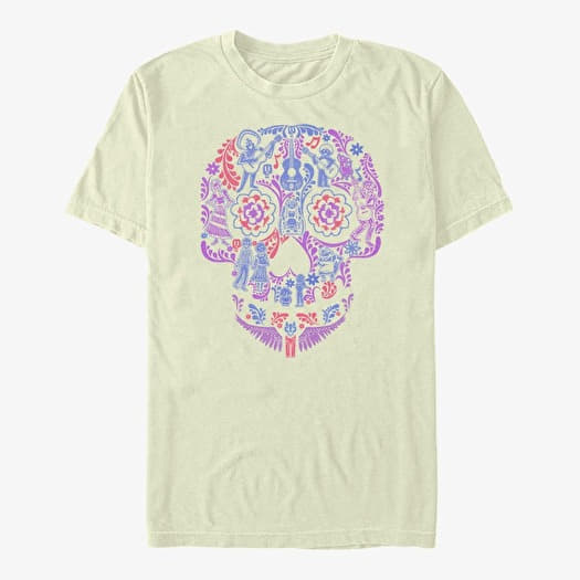 T-shirt Merch Pixar Coco - Skull Men's T-Shirt Natural