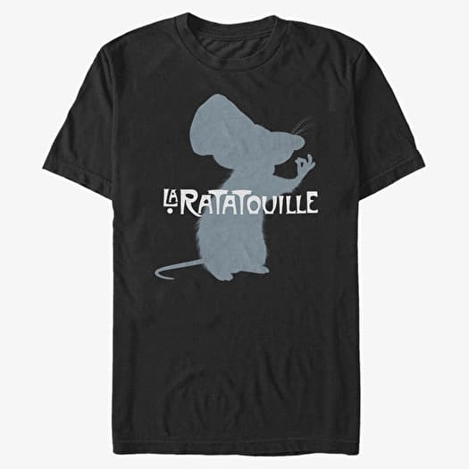 T-shirt Merch Pixar Ratatouille - La Ratatouille Men's T-Shirt Black