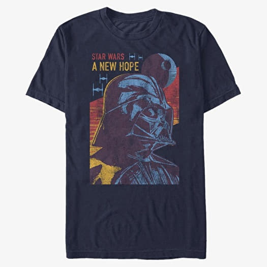 T-shirt Merch Star Wars: Classic - Hope Men's T-Shirt Navy Blue