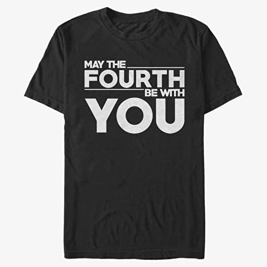 T-shirt Merch Star Wars - May The Fourth Be With You Men's T-Shirt Black