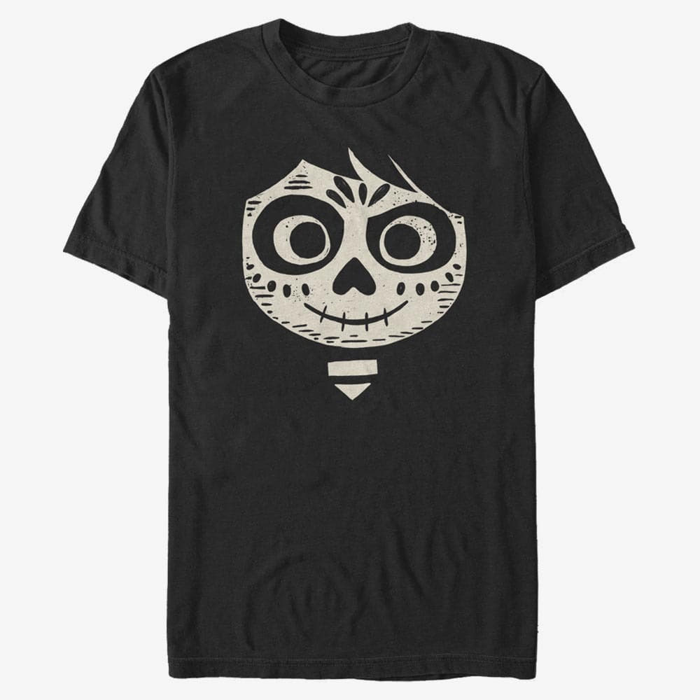 majice kratkih rukava Merch Pixar Coco - Miguel Face Men's T-Shirt Black