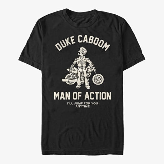 Majica Merch Pixar Toy Story 4 - Duke Caboom Men's T-Shirt Black