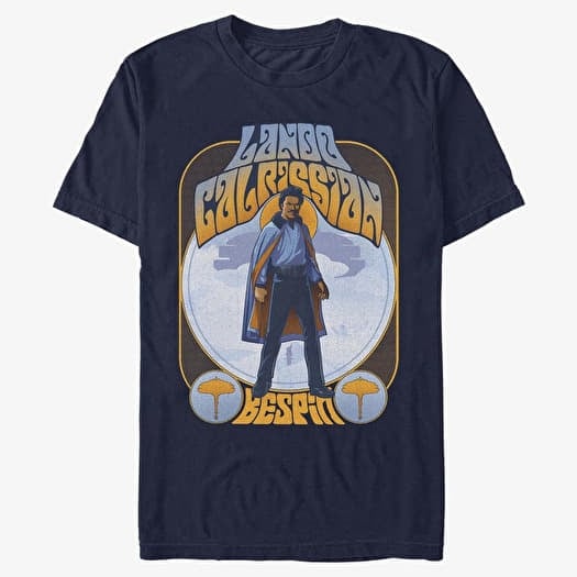 T-shirt Merch Star Wars - Lando Gig Men's T-Shirt Navy Blue