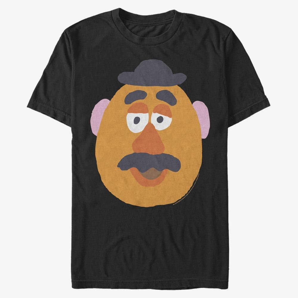 Magliette Merch Pixar Toy Story 1-3 - Mr. Potato Big Face Men's T-Shirt Black