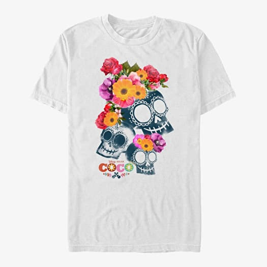 T-shirt Merch Pixar Coco - Calaveras Men's T-Shirt White