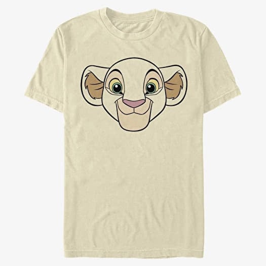 T-shirt Merch Pixar The Lion King - Big Face Nala Men's T-Shirt Natural