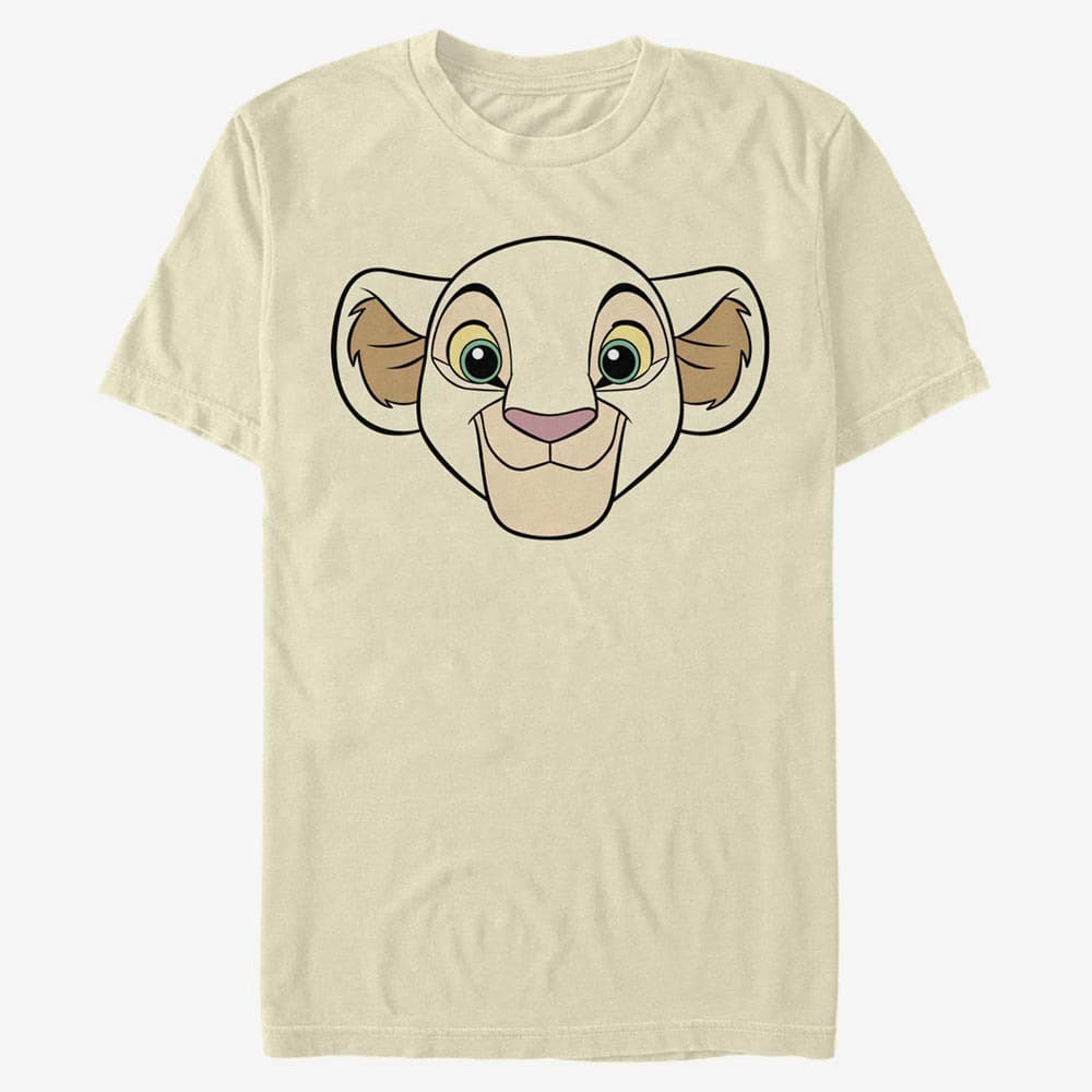 T-Shirts Merch Pixar The Lion King - Big Face Nala Men's T-Shirt Natural