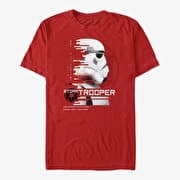 Merch Star Wars: Andor - Andor Storm Trooper Men's T-Shirt Red